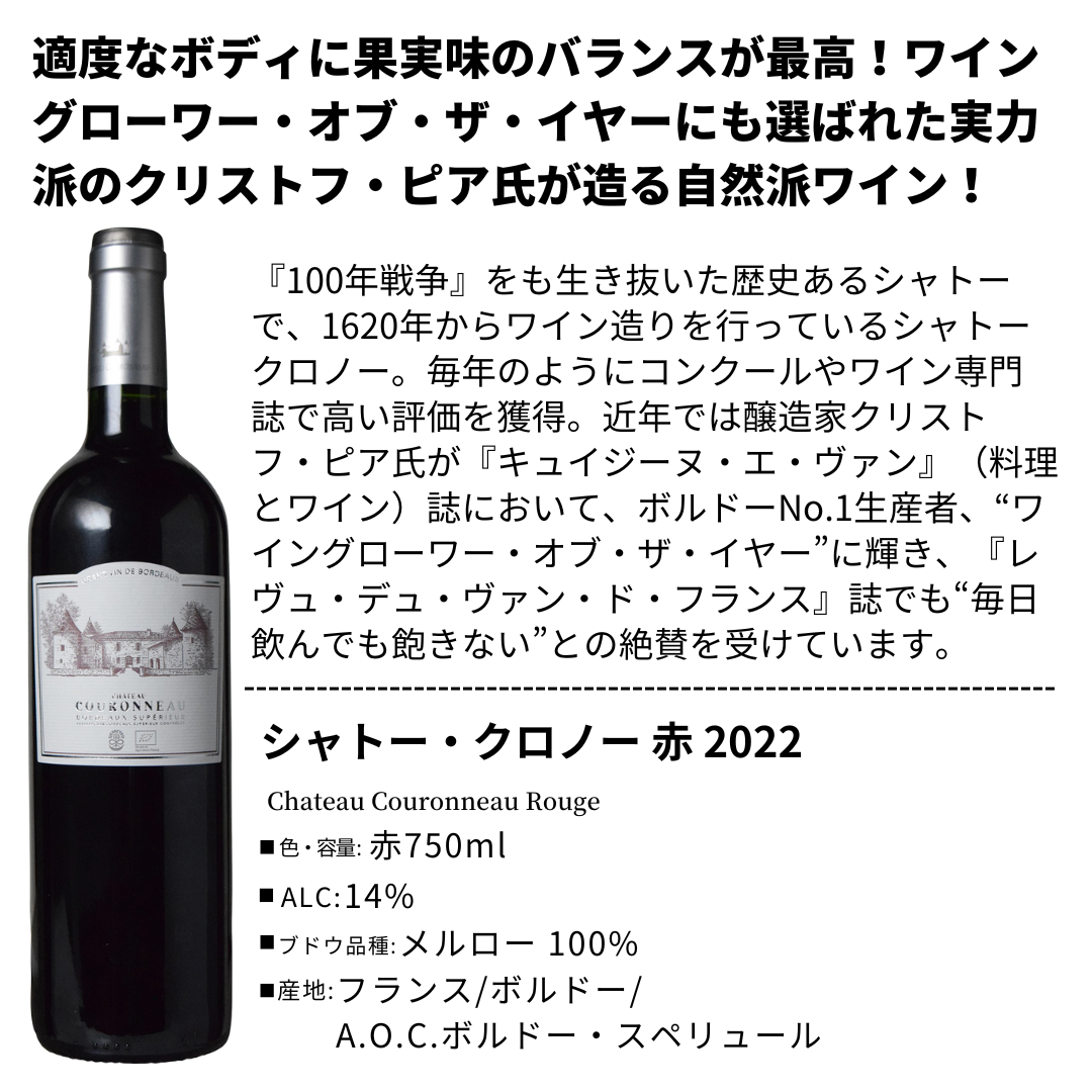 世界が注目する作り手の「ヨーロッパ自然派ワイン」4本セット