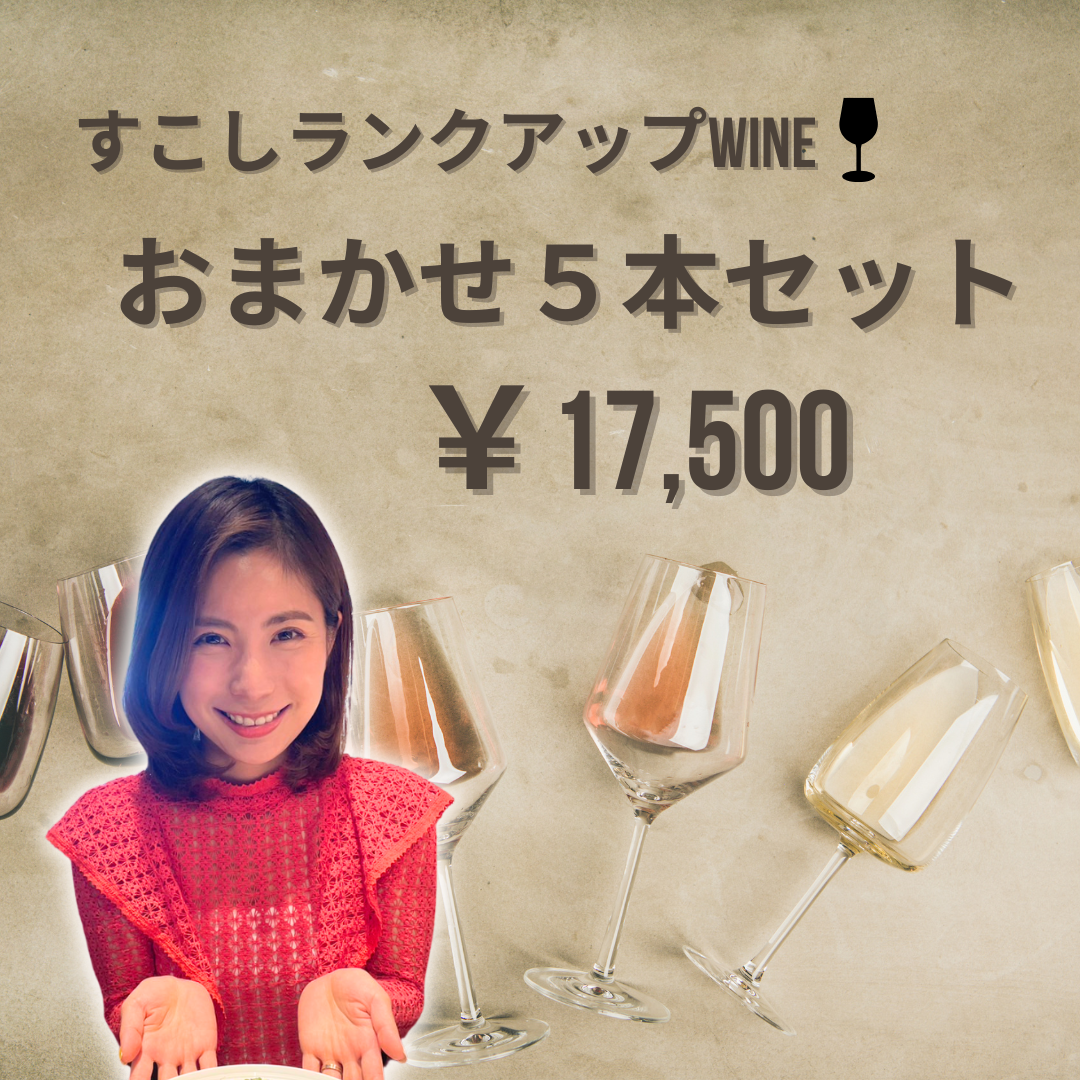 【少しランクUPワイン】おまかせ5本セット