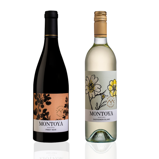 手土産に最適なおしゃれなエチケット!カリフォルニア紅白2本セット