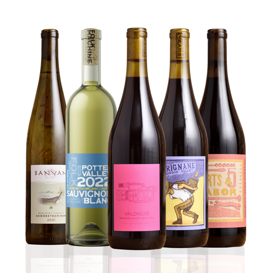 カリフォルニア自然派ワイン5本セット